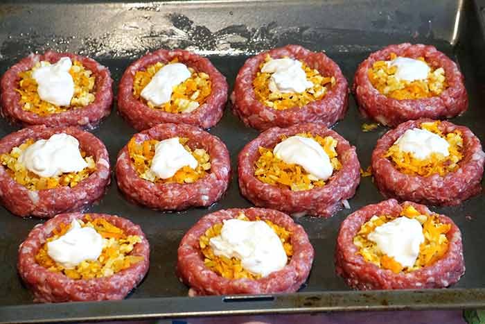 Мясные ватрушки