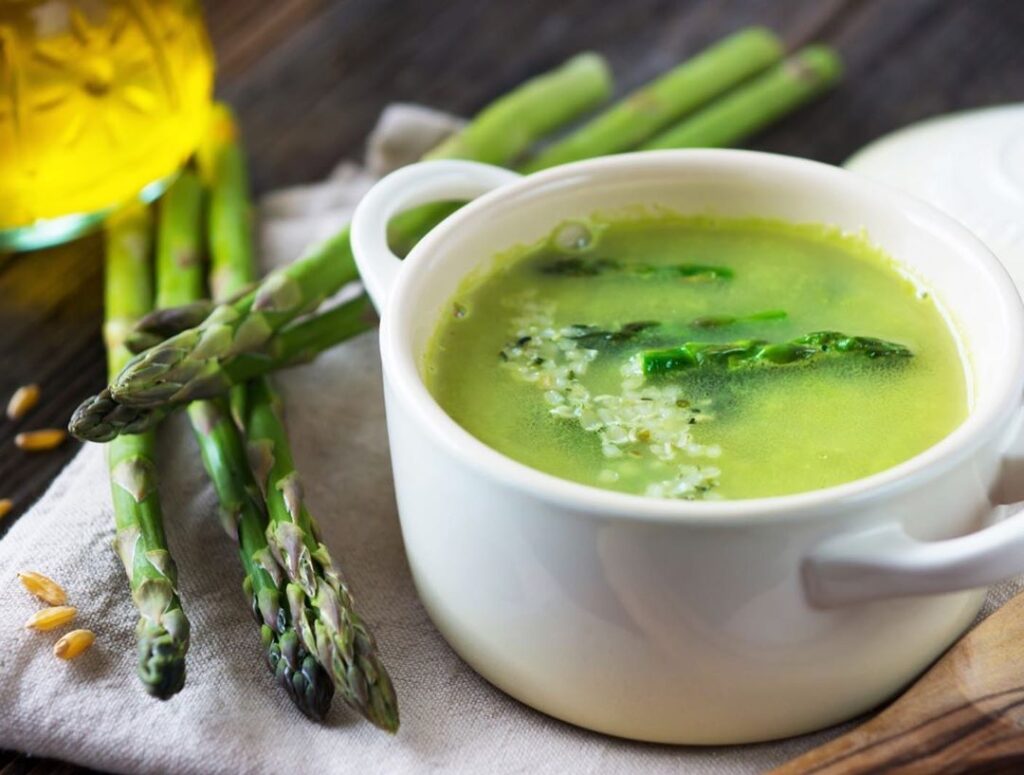 суп из спаржи рецепт