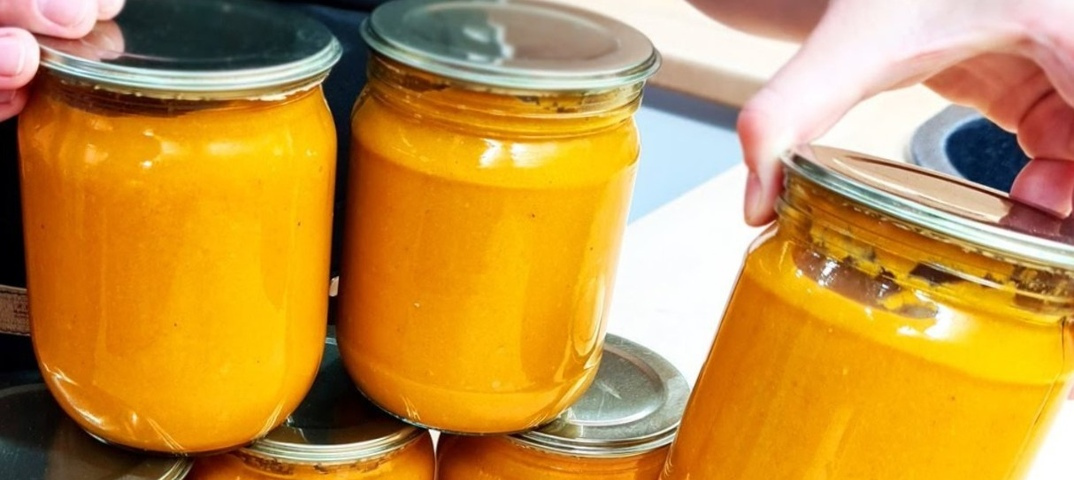 Кабачковая икра на зиму без лука