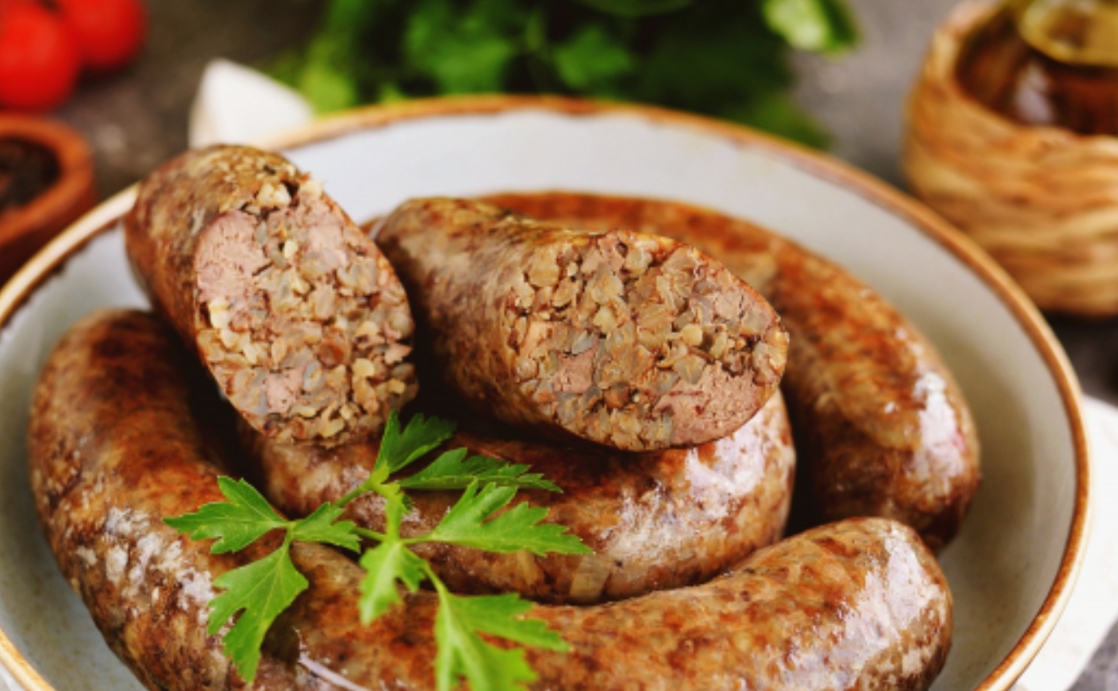 Домашние колбаски рецепт с гречкой и грибами